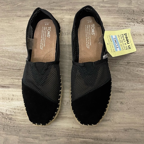 TOMS Classic Black Mesh - Picture 2 of 9